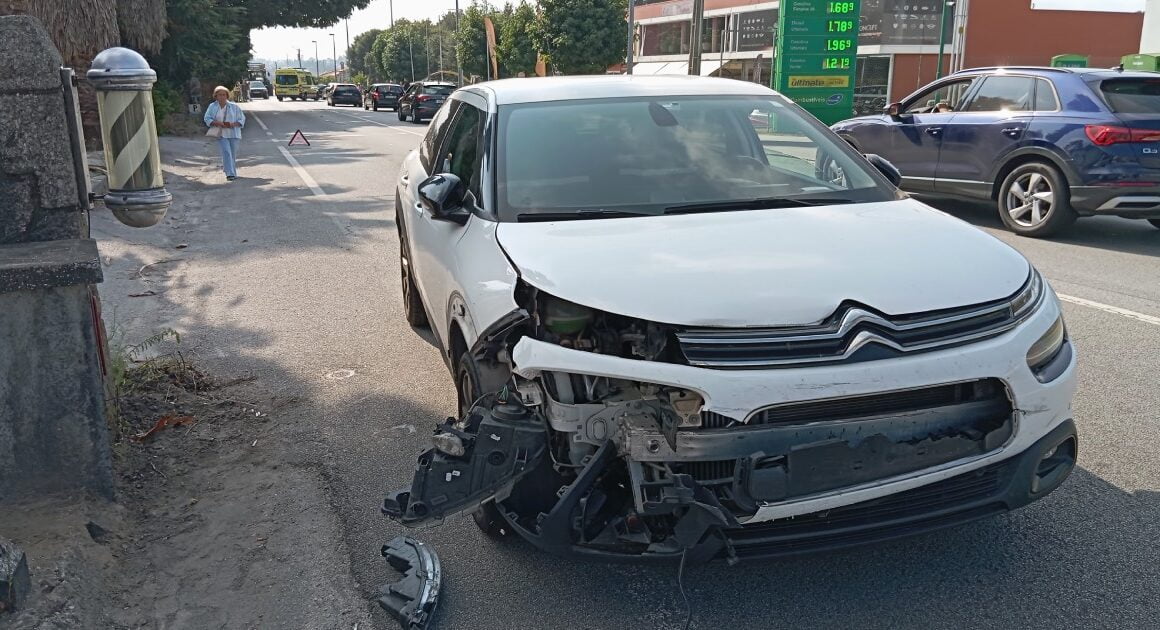 Motociclista Gravemente Ferido em Colisão em Barcelos