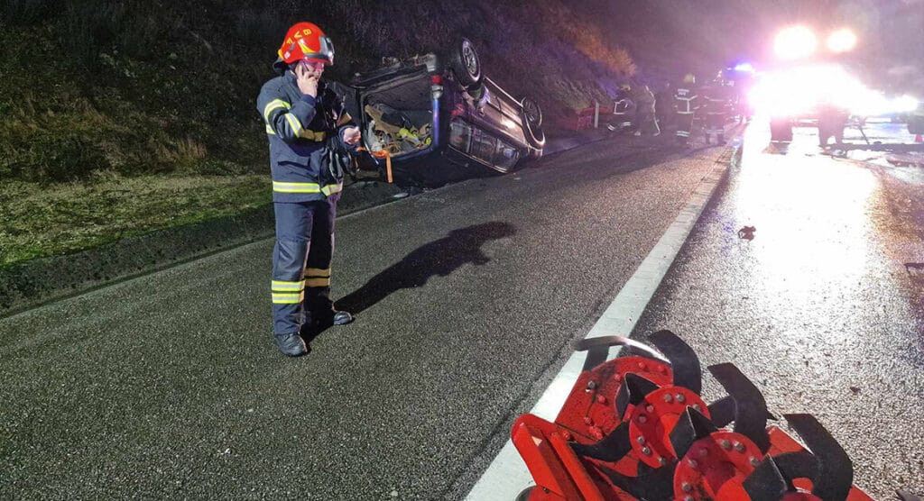 Incidente na A7: Colisão com Três Viaturas em Fafe Deixa Feridos